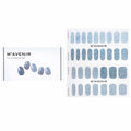 32pcs Blue Nail Sticker Z2020