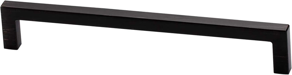 Flat Black 5 Inch Cabinet Drawer Handle Pulls 10 Pack S61700
