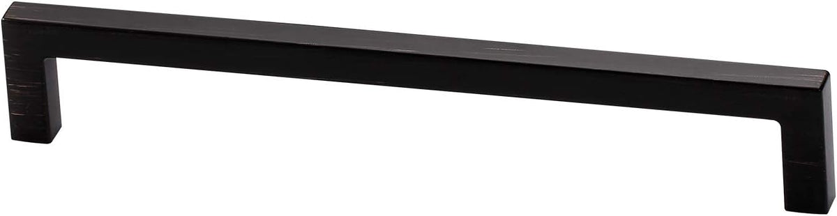 Flat Black 5 Inch Cabinet Drawer Handle Pulls 10 Pack S61700
