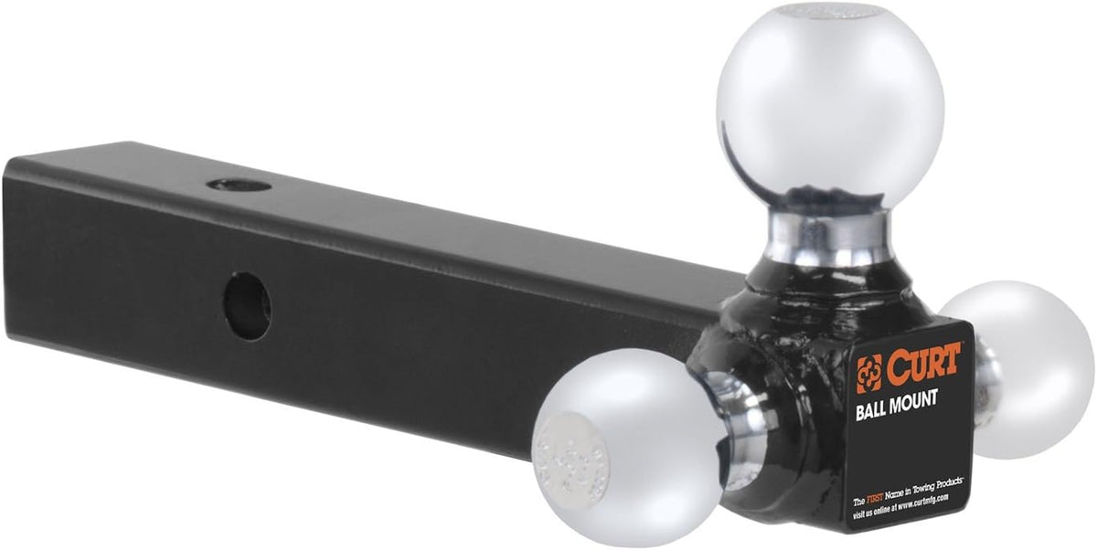Multi-Ball Trailer Hitch Ball Mount, 2-Inch Receiver, 10,000 lbs, Pack of 2 R92244
