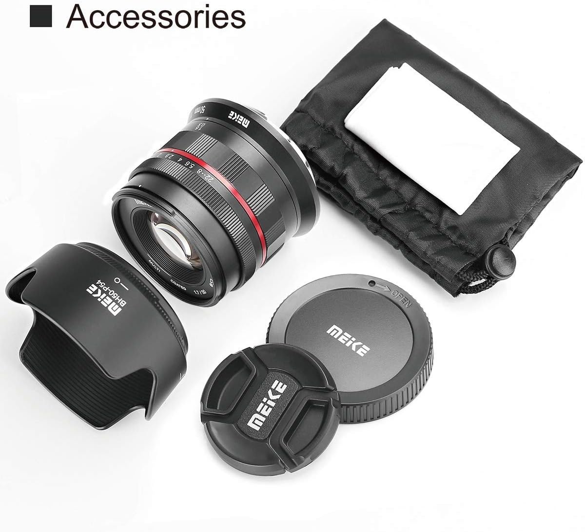 50mm F1.7 Full Frame Manual Focus Prime Lens Y22218