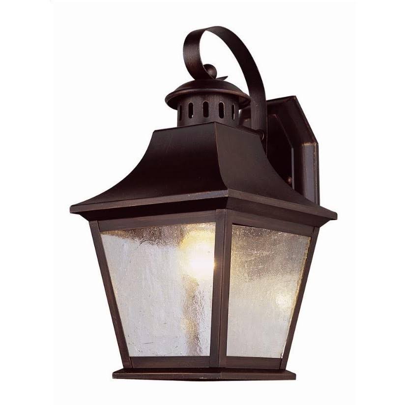 Silver Antique Wall Lantern U345