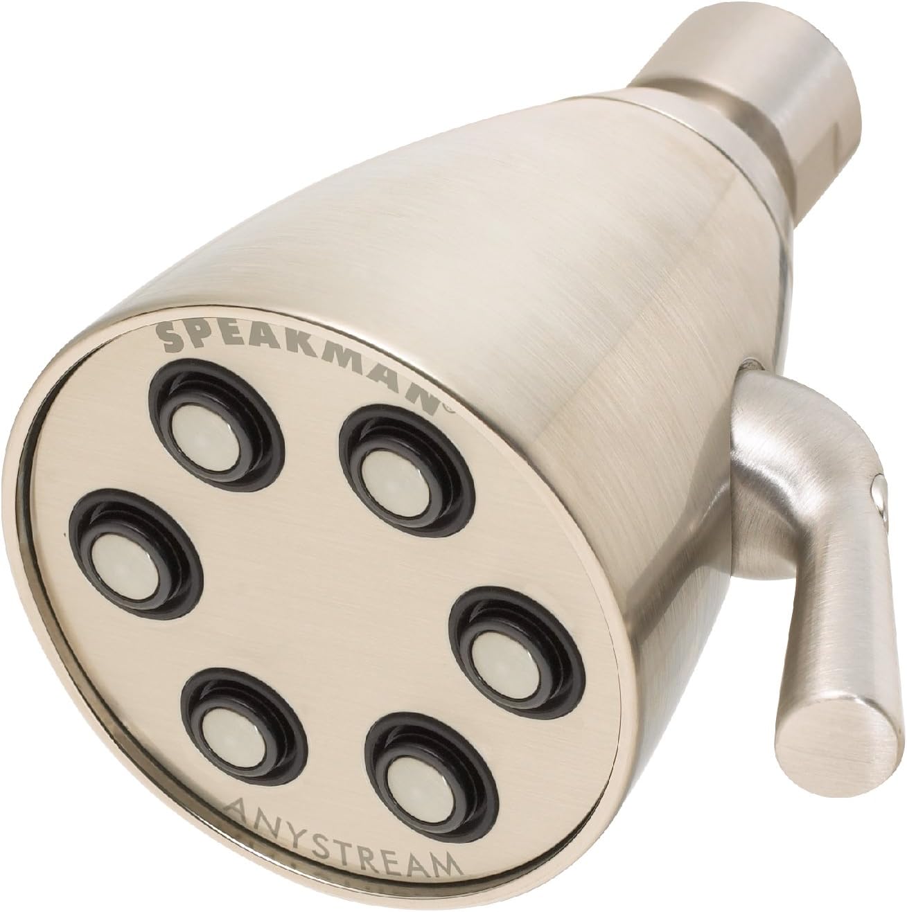 Matte Black High Pressure Adjustable Shower Head F57581