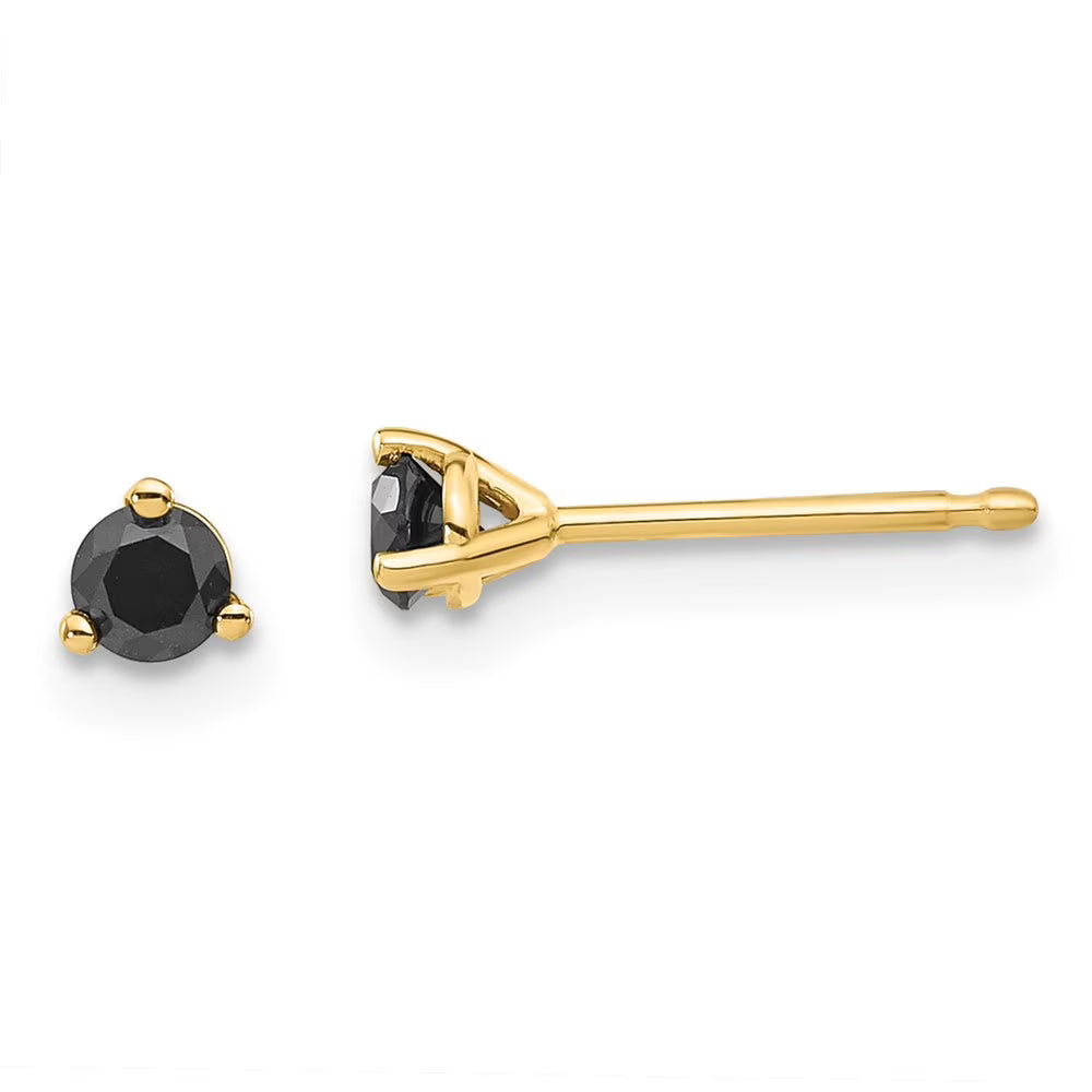 Black Diamond Stud Earrings G97917