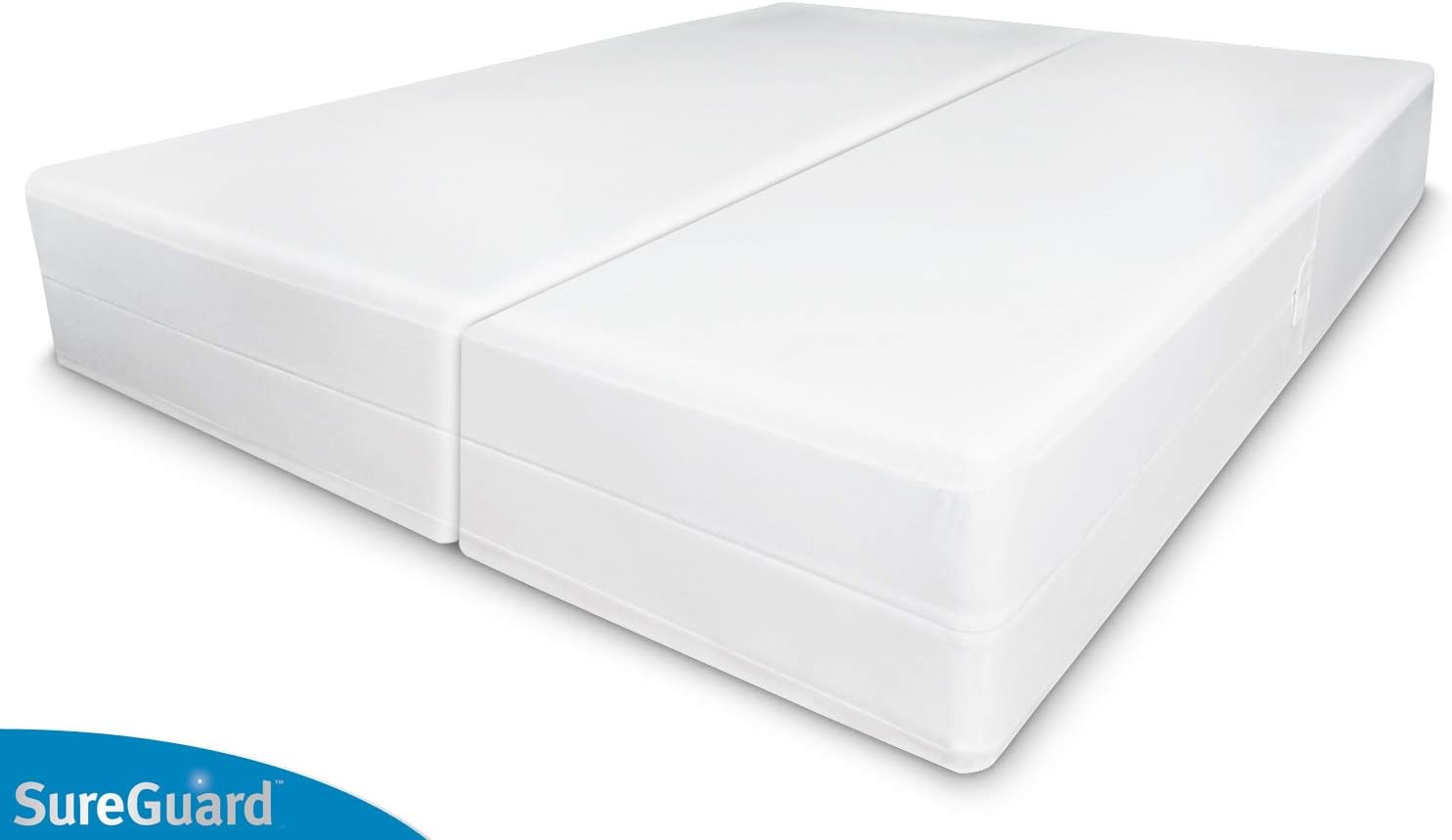 Full Size Waterproof Zippered Box Spring Encasement L3036