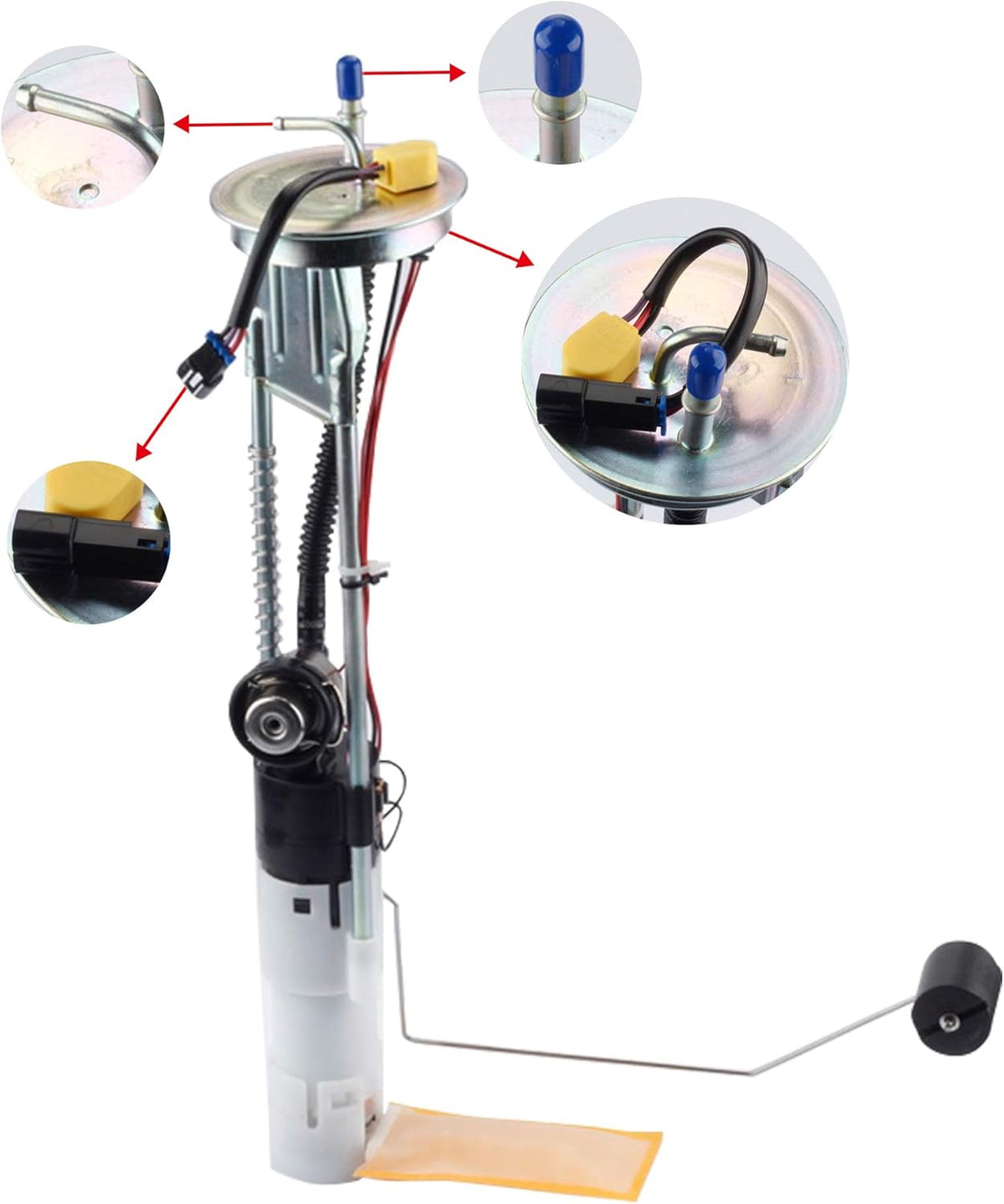 Electric Fuel Pump Assembly Pack of 2 Q448