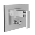 Balanced Pressure Tub & Shower Diverter Plate with Handle Polished Chrome G2042